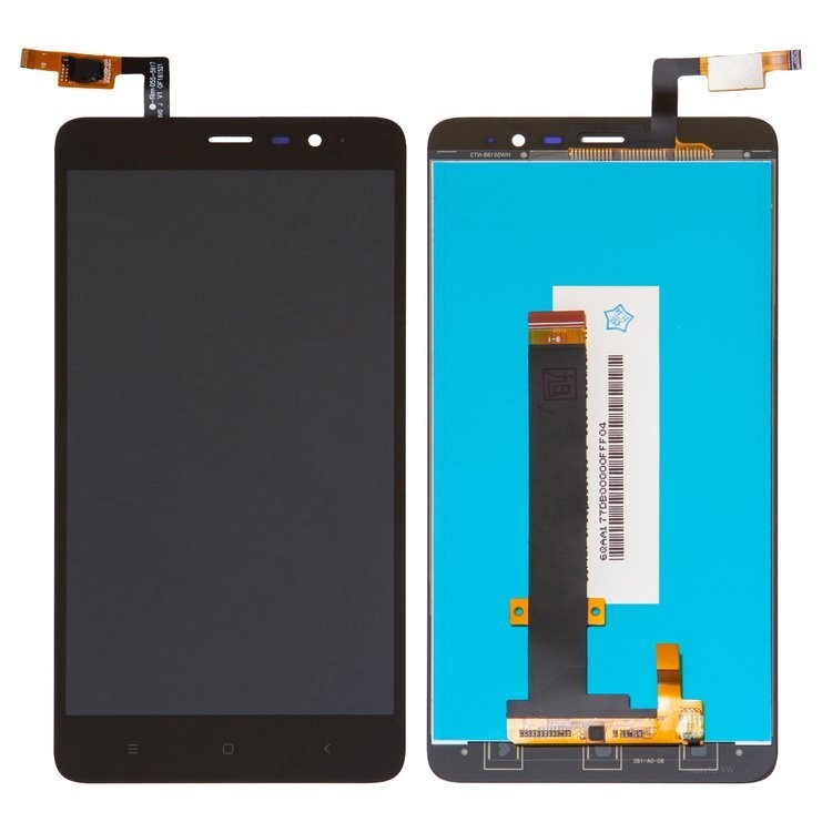 

Дисплей для Xiaomi Redmi Note 3, Redmi Note 3 Pro, чорний, із сенсорним екраном, High Copy, 147*73 mm