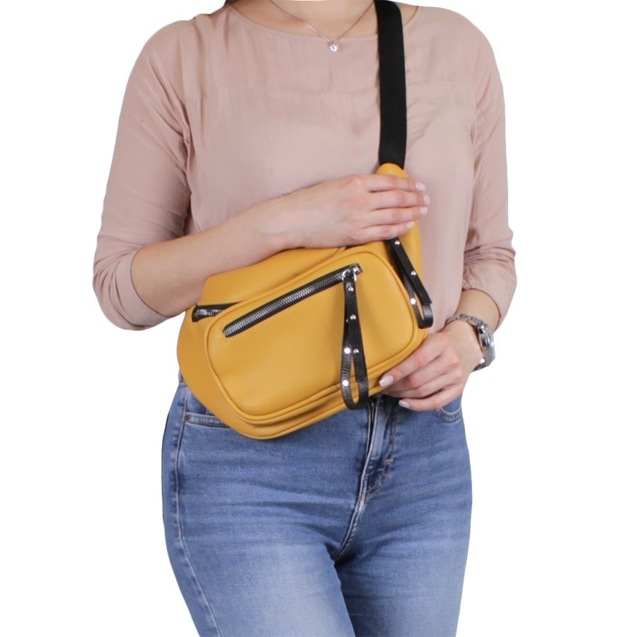 

Сумка de esse Желтая на пояс C34618-4024