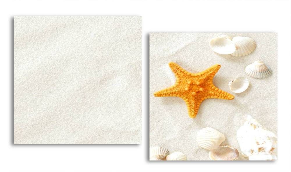 

Модульная картина LaPrint Морская звезда и ракушки 150х82 см