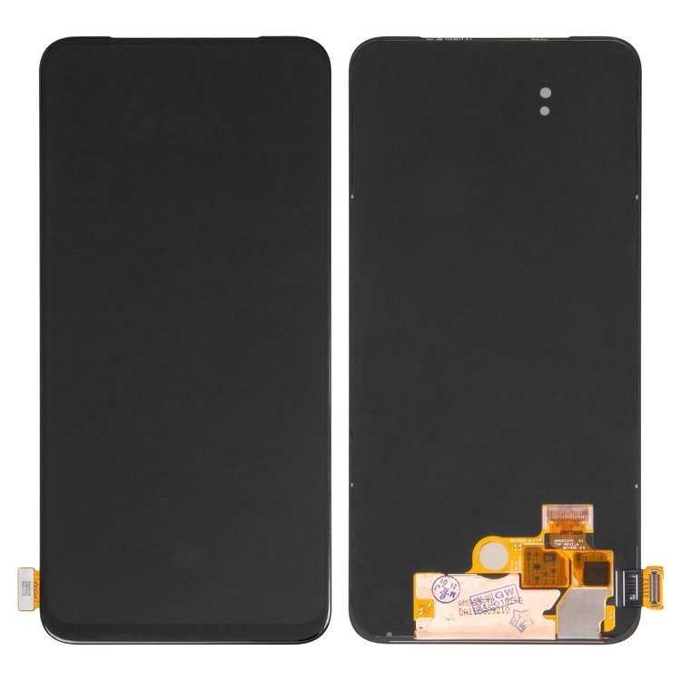 

Дисплей для Oppo Reno2 Z, чорний, із сенсорним екраном, оригінал (переклеєне скло)