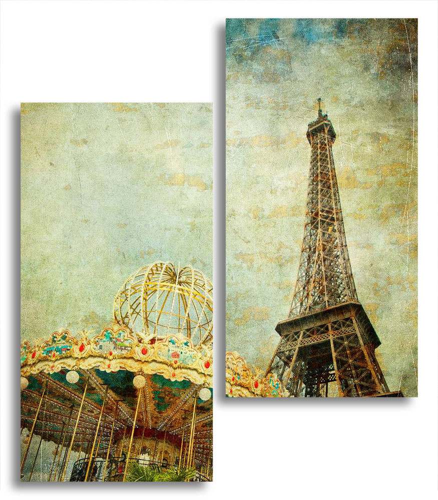 

Модульная картина LaPrint Эйфелева башня 130х150 см