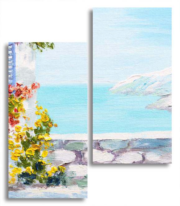 

Модульная картина LaPrint Греция 130х150 см
