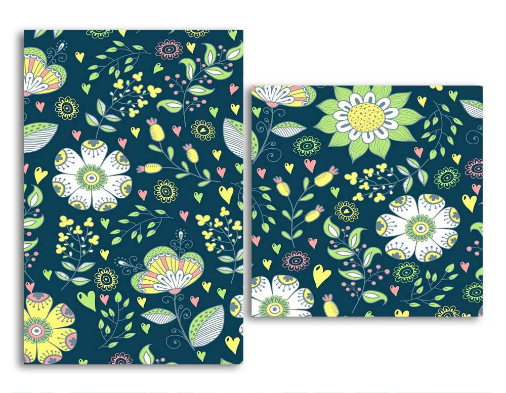 

Модульная картина LaPrint Цветы 130х94 см