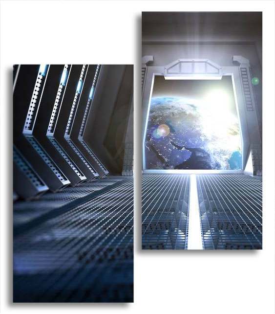 

Модульная картина LaPrint Космос 130х150 см