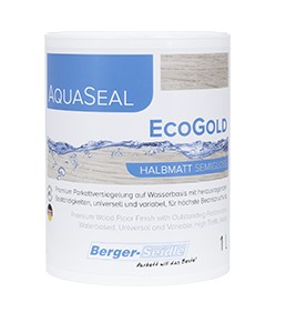 

Лак паркетный Berger AquaSeal EcoGold п/мат на водной основе 1л