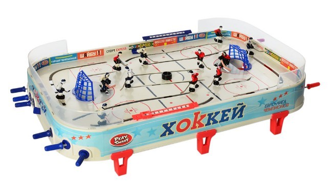 

Настольная игра «Хоккей» детская Лига чемпионов Play Smart 50x32