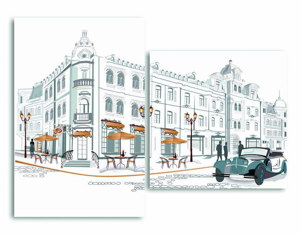

Модульная картина LaPrint Авто 100х73 см
