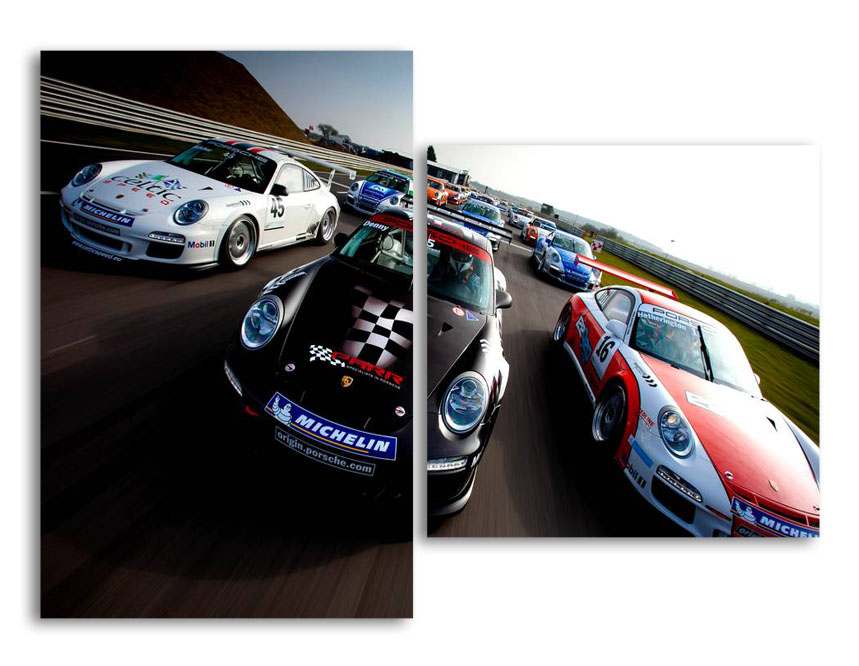 

Модульная картина LaPrint Porsche 100х73 см