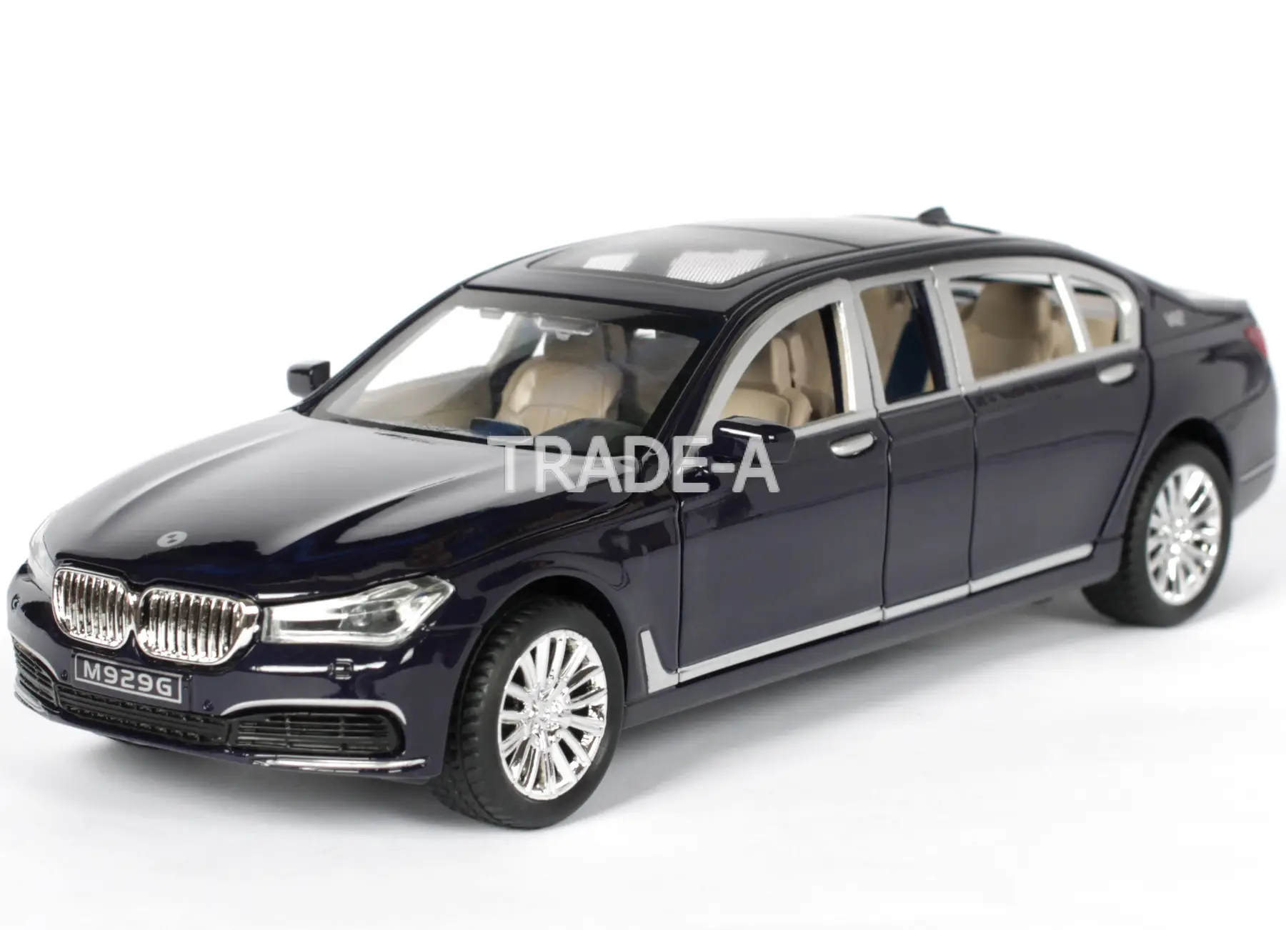 

Лимузин Автопром 7695 BMW 760Li 1:24 синий