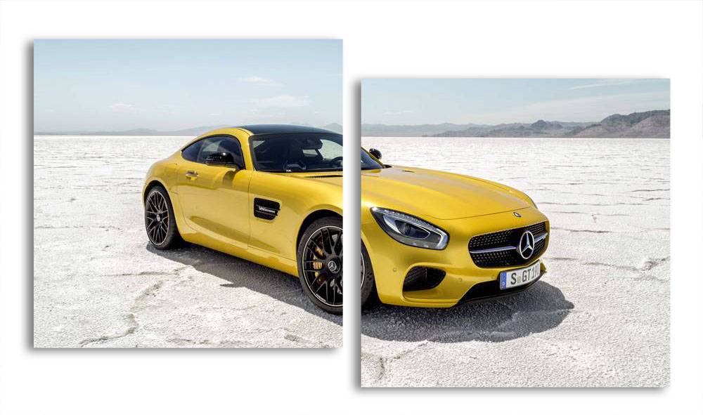 

Модульная картина LaPrint Mercedes 100х54 см