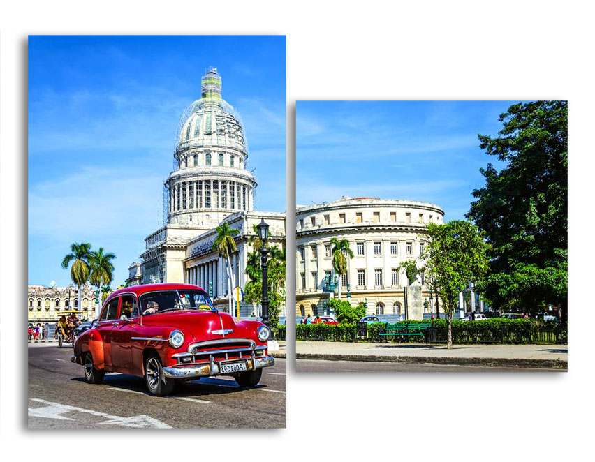 

Модульная картина LaPrint Ретро 100х73 см