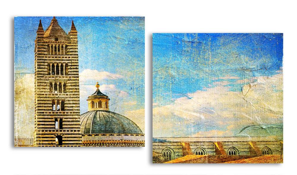 

Модульная картина LaPrint Винтаж 100х54 см
