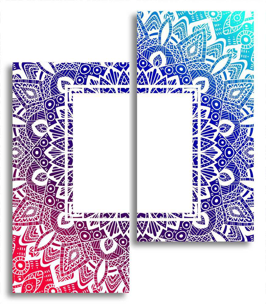 

Модульная картина LaPrint Узор 100х116 см