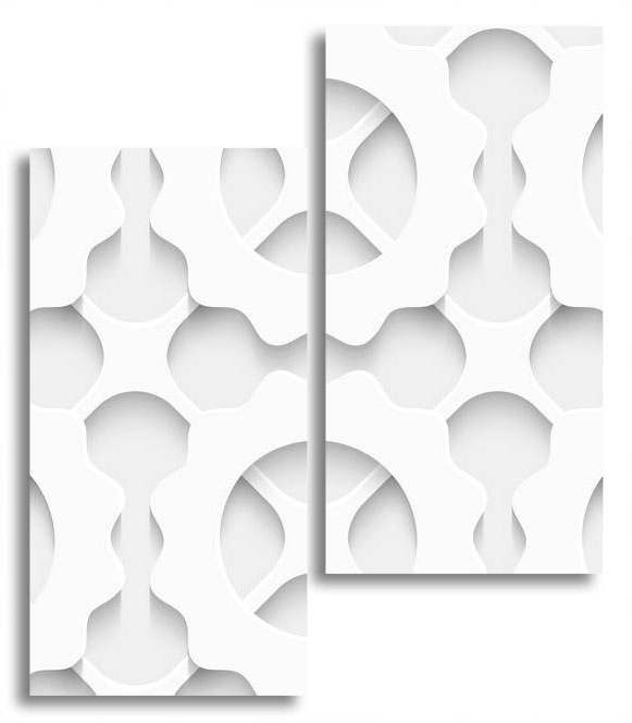 

Модульная картина LaPrint Узоры 100х116 см