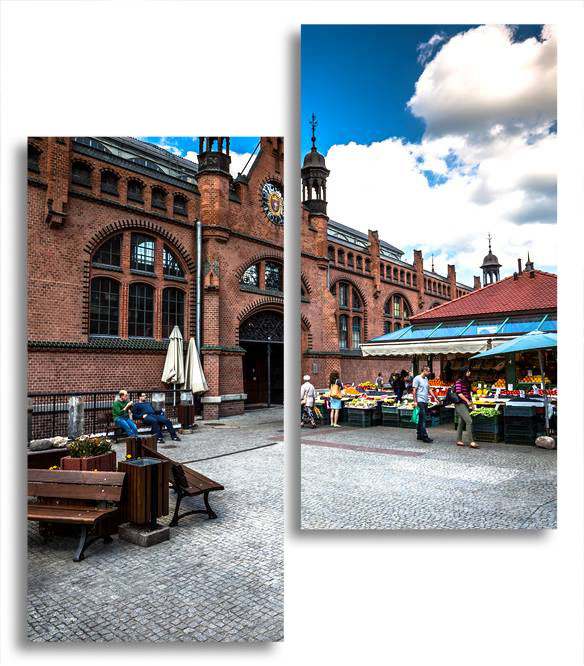 

Модульная картина LaPrint Европа 100х116 см