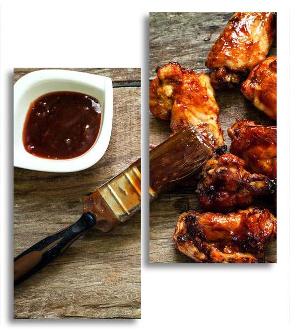 

Модульная картина LaPrint Блюдо 100х116 см