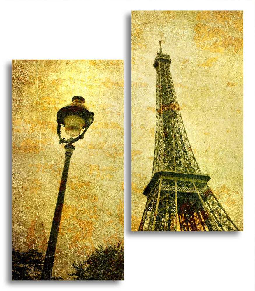 

Модульная картина LaPrint Париж 100х116 см