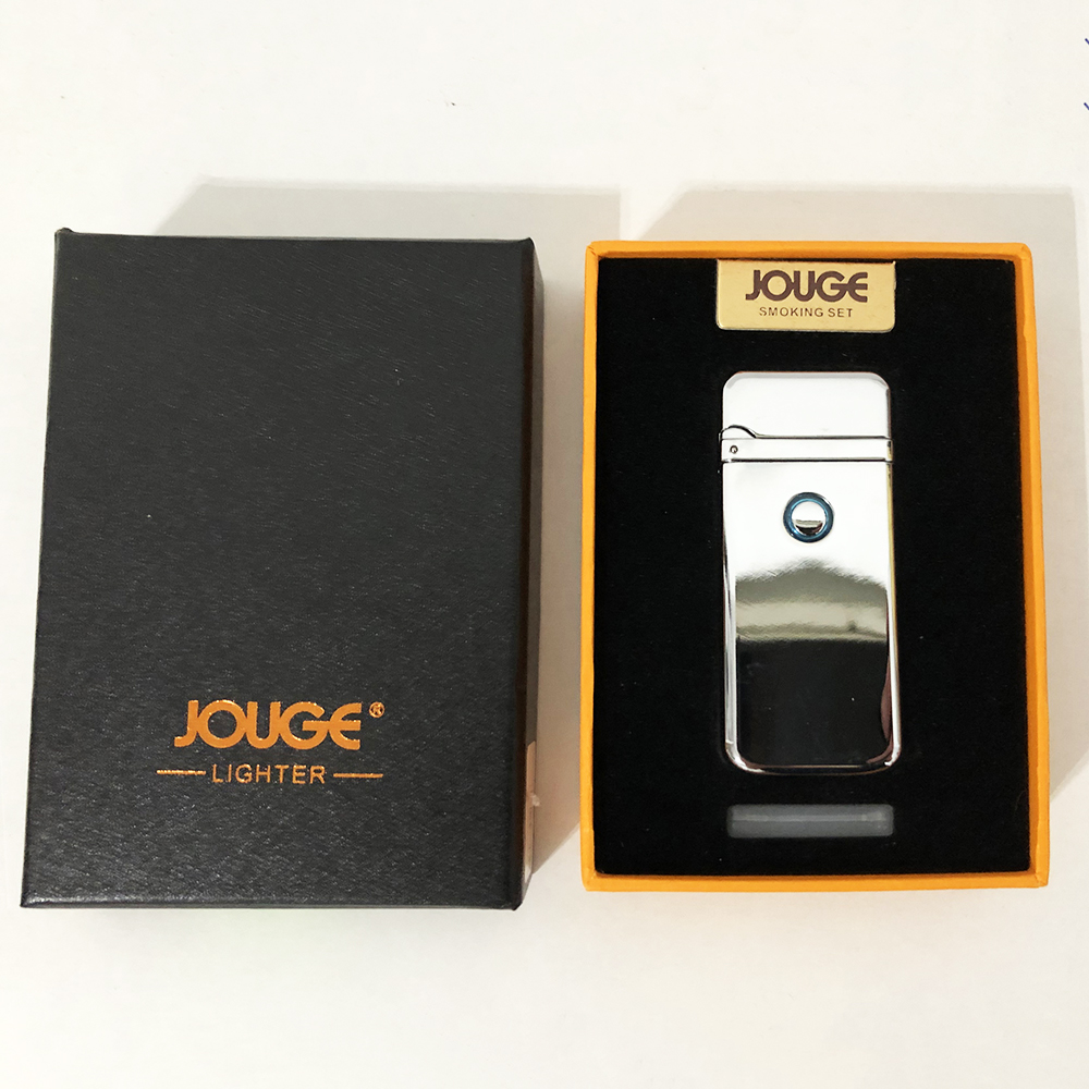 

USB зажигалка в подарочной упаковке “Jouge” XT-4953. Цвет: серебро