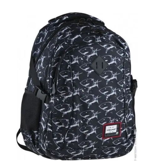 

Рюкзак Astrabag 45х31х19 см 26.5 л черно-белый (5901137143187)