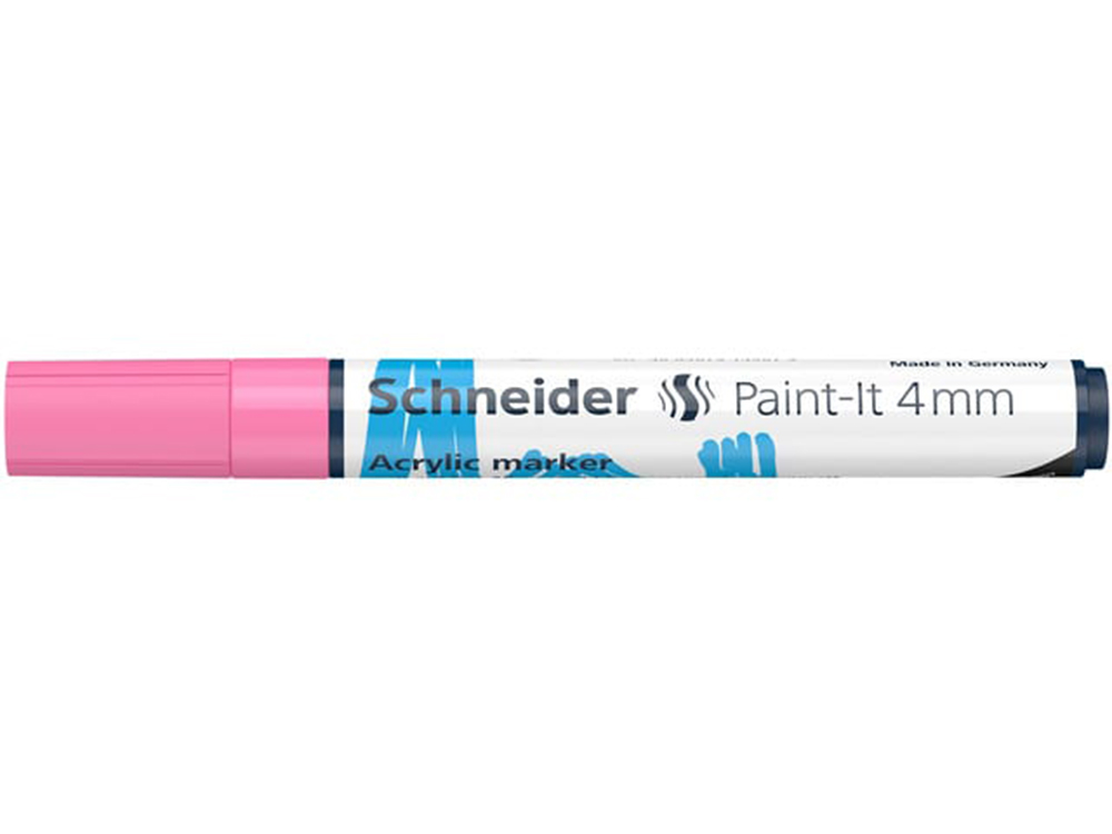 

Маркер акриловый Schneider Paint-it 320 4 мм розовый пастельный (S120229)