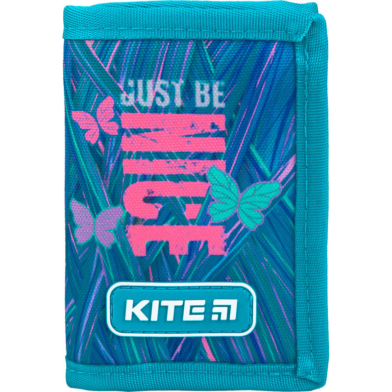 

Кошелек Kite Adorable 12х8.5х1 см бирюзовый (K21-650-1)