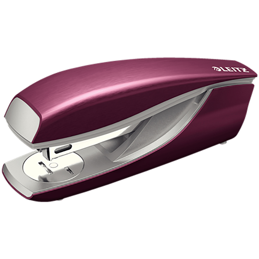 

Степлер Leitz New Nexxt Style скоба №24 / 6 26/6 до 30 листов красный гранат (5562-00-28)