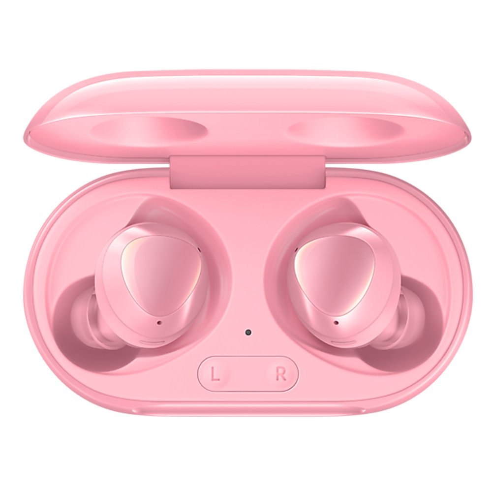 

Беспроводные наушники, блютуз наушники Samsung Buds+ с кейсом. Цвет: розовый