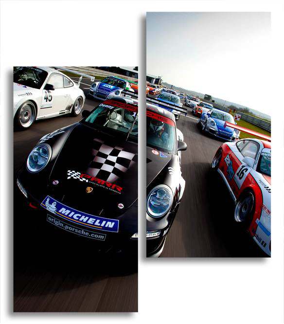 

Модульная картина LaPrint Porsche 100х116 см