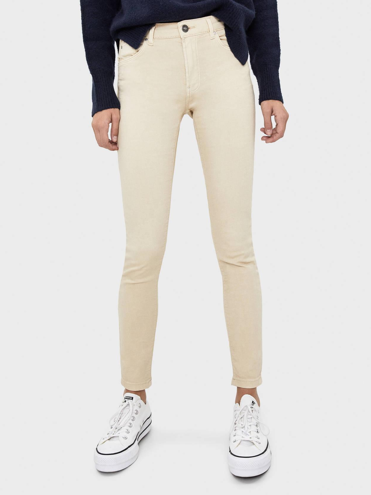 

Брюки Bershka 5221/388/711-ACTQ 40 Бежевые