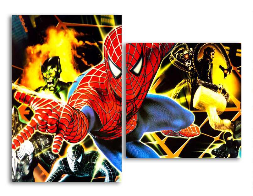 

Модульная картина LaPrint Spiderman 100х73 см