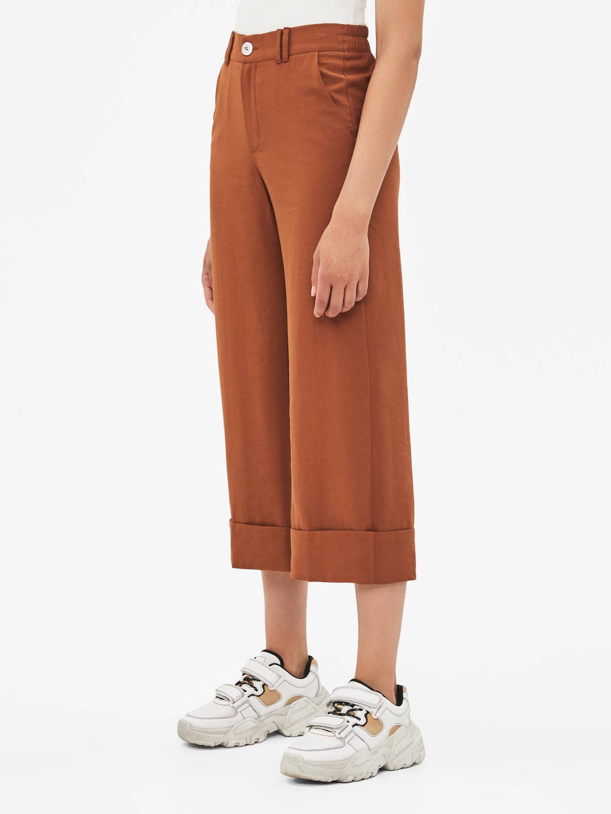 

Брюки Bershka 5082/168/700-ACVB-ACVB XS Кирпичные