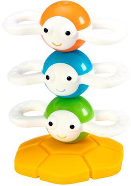 

Магнитная пирамидка Веселые пчелки Fat Brain Toys Dizzy Bees (F294ML) (811802026804)