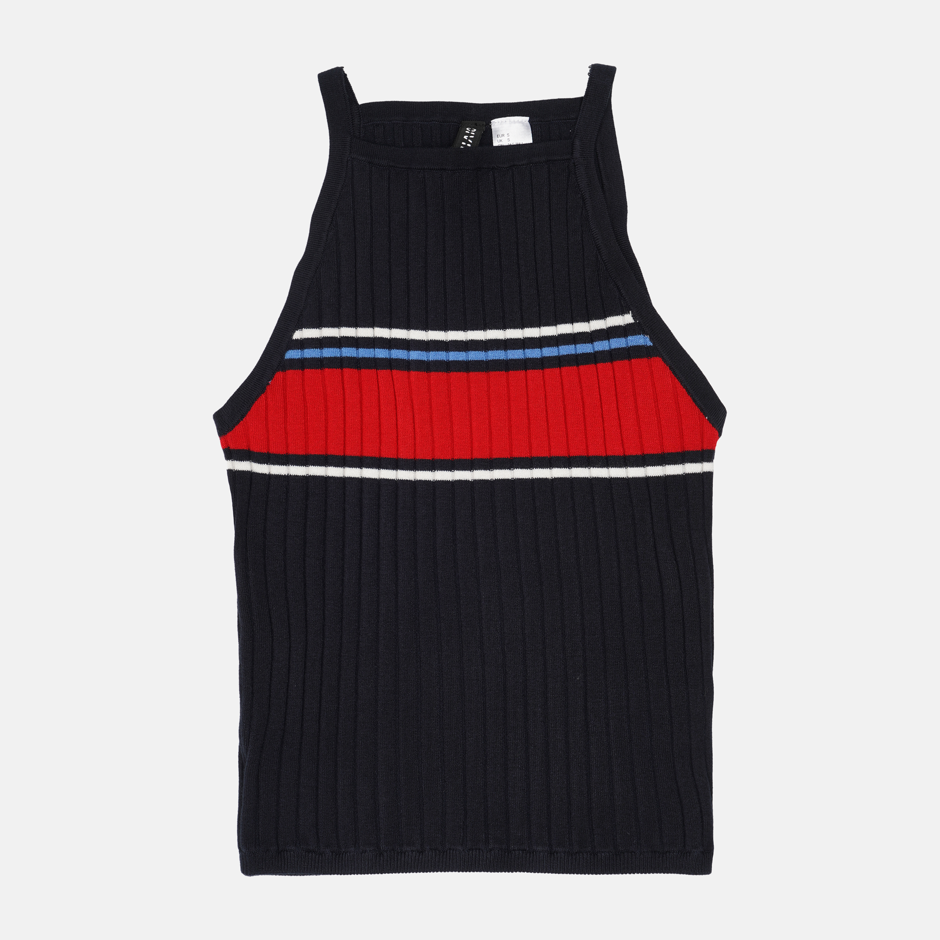 

Майка H&M 707-5245299 S темно-синяя