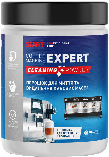 Акція на Порошок Start для мытья и удаления кофейных масел банка 0.9 кг (4820207100312) від Rozetka UA