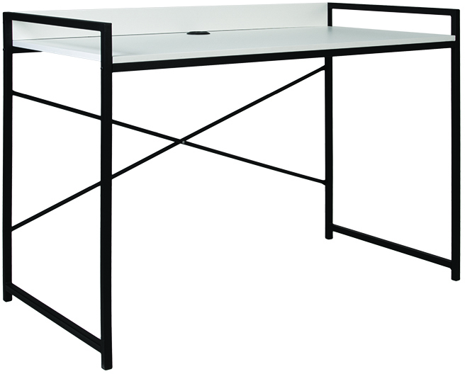 

Стол компьютерный Новый Стиль OXFORD ordf BLACK (16) 1160*610*750/830 БЕЛЫЙ