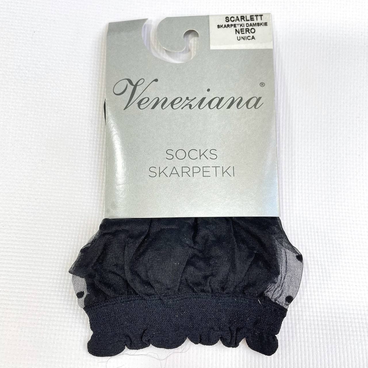 

Носки капроновые Veneziana Scarlett OneSize Черные