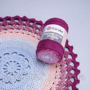 

Турецкая пряжа YARNART для декора и вязания сумок Macrame Cotton Spectrum (макраме котон спектрум) 1314