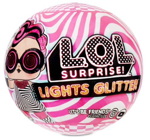 

Кукла L. O. L. Surprise Lights Glitter 8 Surprises Including Black Light