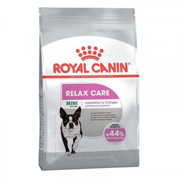 

Корм для собак подверженных стрессовым факторам Royal Canin Mini Relax Care 3 кг 1224030