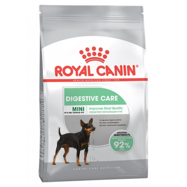 

Корм для собак с чувствительным пищеварением Royal Canin Mini digestive care 1 кг 2447010