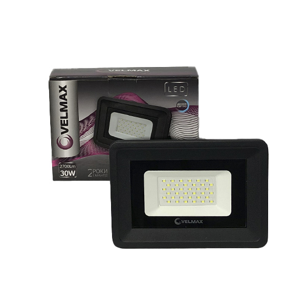 

Прожектор светодиодный LED Velmax, 30W, LED, 2700Lm, 6200К (4425)