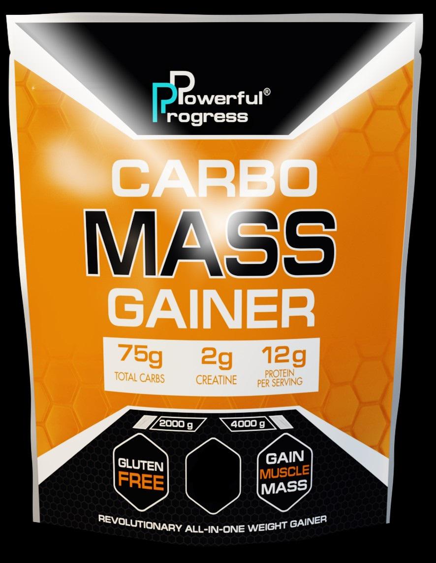 

Гейнер Powerful Progress Carbo Mass Gainer 2000 г Forest fruit