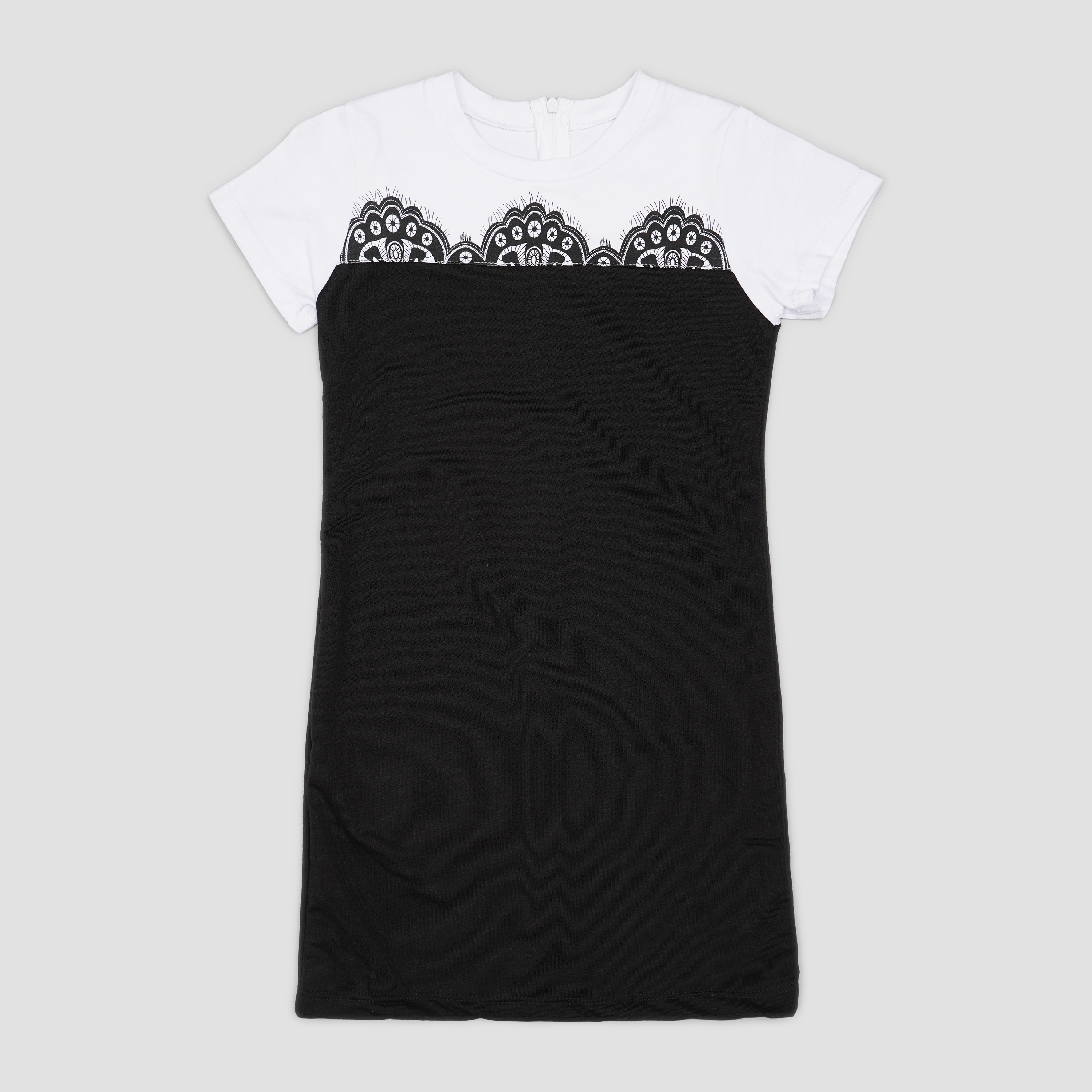 Акція на Дитяче літнє плаття для дівчинки AV Style 28-3-4170 ШФ 122 см Чорне від Rozetka
