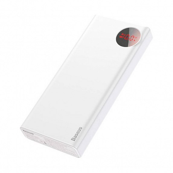 

Внешний Аккумулятор (Power Bank) Baseus PPALL-MY PD 3.0 + QC 3.0 20000mAh (Белый)