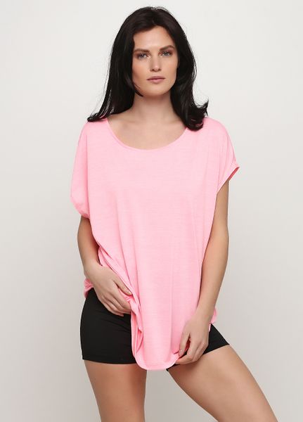 

Футболка H&M S розовая (1082-506)