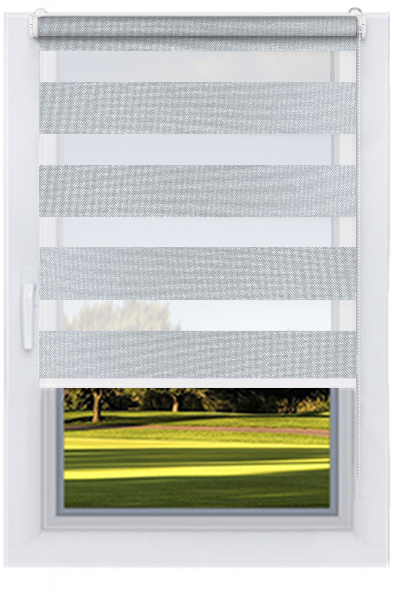 

Ролета тканевая DECOLUX 96х200 МИЛАНС Белый вал 19