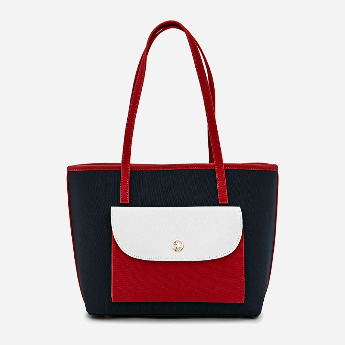 

Сумка женская U.S. Polo Assn Us21303 white-navy-red