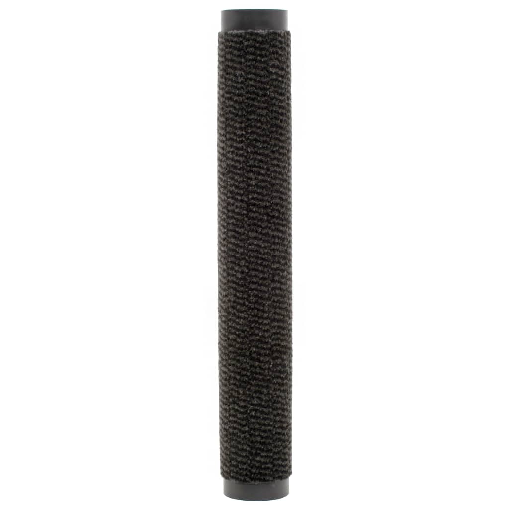 

Килимки Shumee для дверей 2 шт прямокутні 40x60 см чорний 3051602