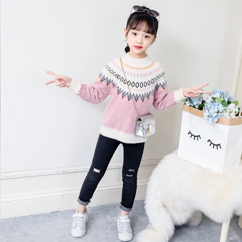 

Свитер для девочки Rhombus Berni Kids (170) Розовый