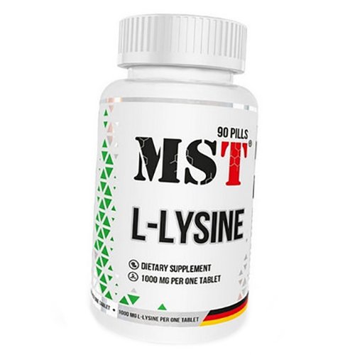 

Л Лизин, L-Lysine 1000, MST 90таб (27288011)